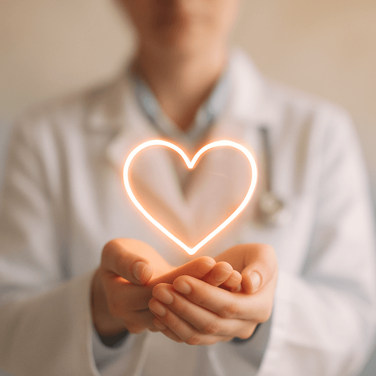 Doctor with heart